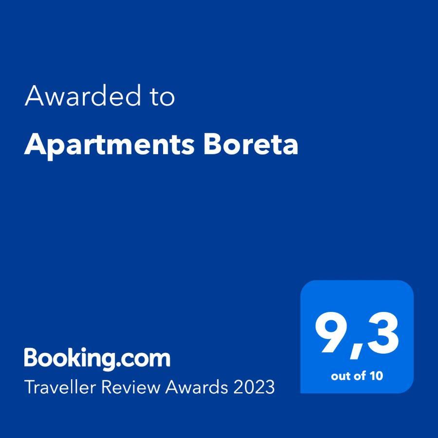 Apartments Boreta บุดวา ภายนอก รูปภาพ